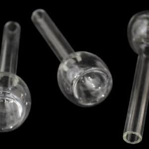10ct 3" Clear Glass Round Slider Bowls