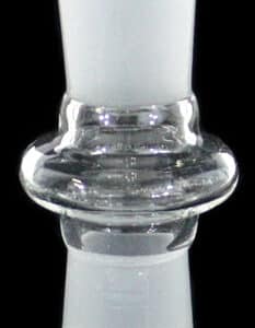 5ct Clear Straight Adapter 14mm Female To 14mm Female