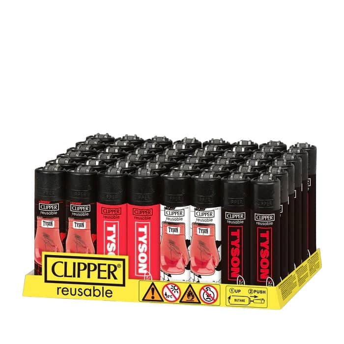 Clipper Lighter - Mike Tyson Gloves 48pk