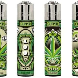 Clipper Lighter - Dollar Leaves 48pk