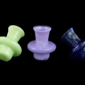 4ct Dual Side Port Hole Flare Carb Cap