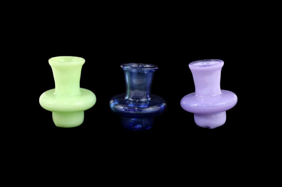 4ct Dual Side Port Hole Flare Carb Cap