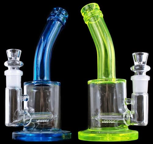 9" Color Art Inline Curve Water Pipe - Image 3