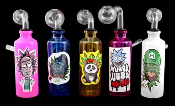 10ct 5" Color Art 3pc Decal Oil Burner Assortment