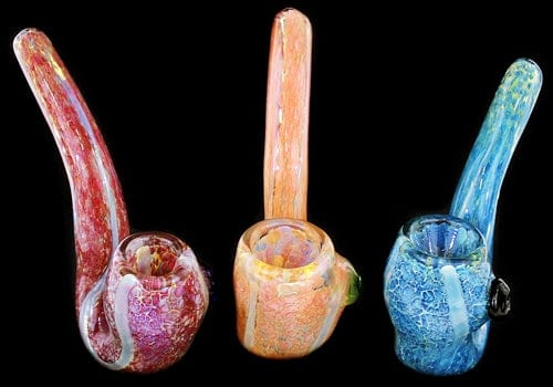 3ct 5" Color Art Frit Sherlock Hand Pipe - Image 4