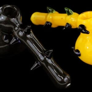 2ct 7" Color Tube Horns Bubbler Assortment