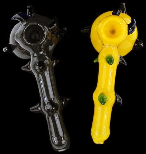 2ct 7" Color Tube Horns Bubbler Assortment - Image 3