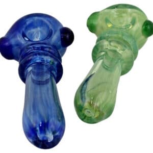 2ct 5" Color Art Marble Rim Hand Pipe