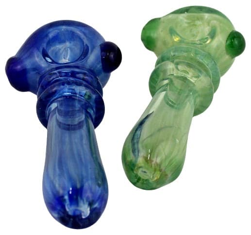 2ct 5" Color Art Marble Rim Hand Pipe - Image 4