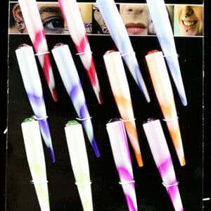 12ct Body Piercing Color Spike