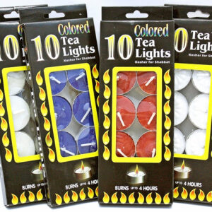 12ct Colored Tea Light Candle