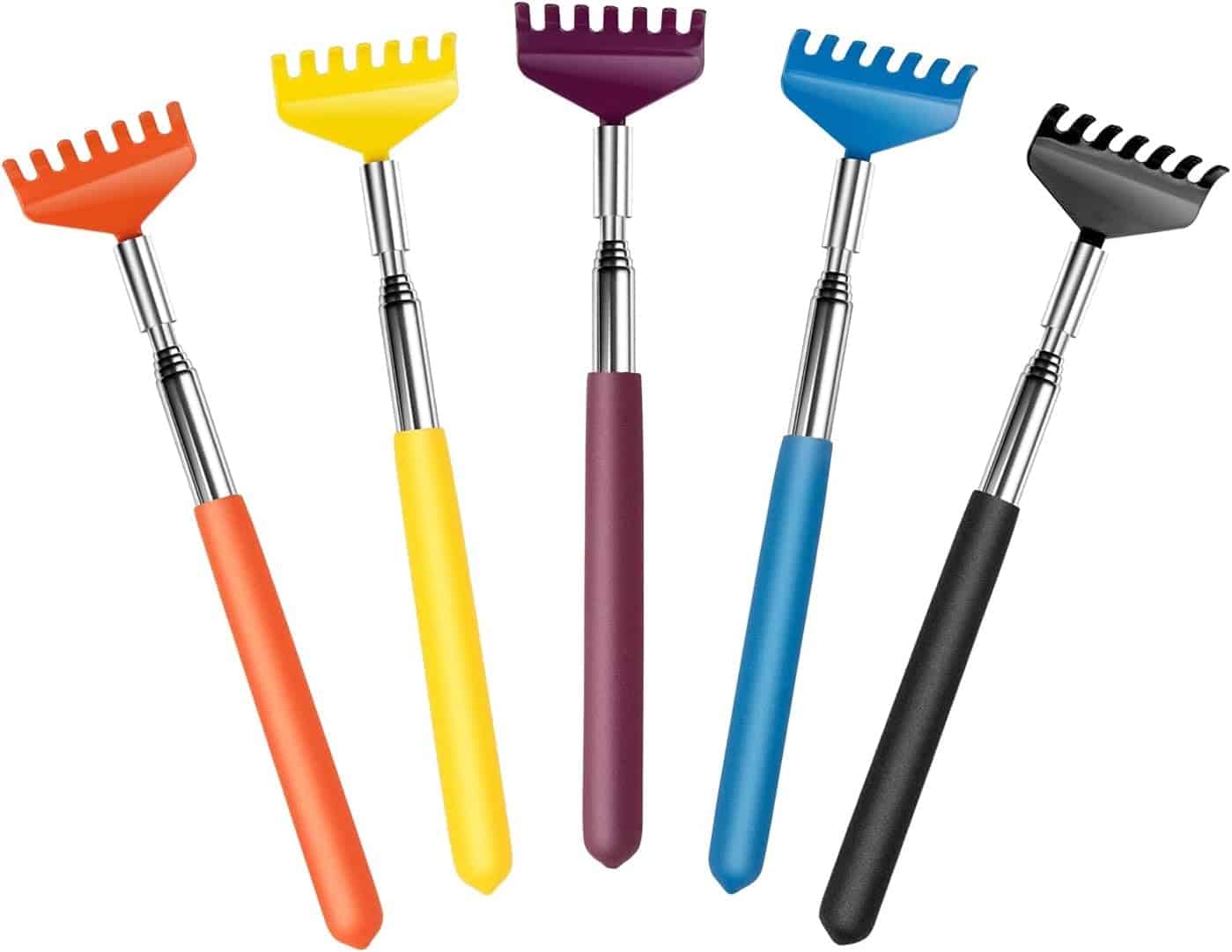 5ct Colorful Extendable Back Scratcher