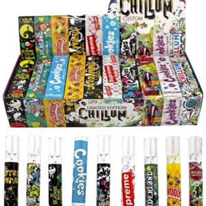 Limited Edition Custom Cookies Nightmare Swisher Chillum 20pk with Display