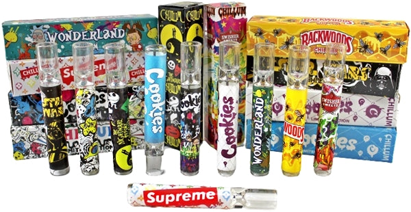 Limited Edition Custom Cookies Nightmare Swisher Chillum 20pk with Display