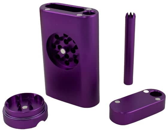 Cookies Dugout One Hitter Set With Built In Grinder