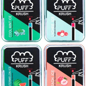 Puff Krush Add-On Juul and Disposables Compatible Flavor Tips 24pk
