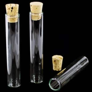 20ct Corked Glass Vial Pre Roll Tubes