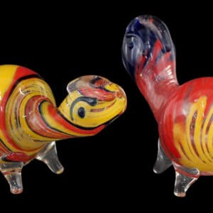 2ct 4" Baby Dino Animal Pipe