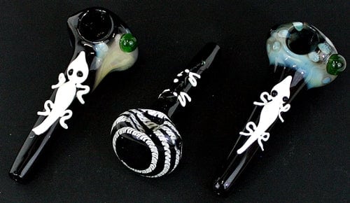 2ct 4" Critter Buddy Glass Hand Pipe