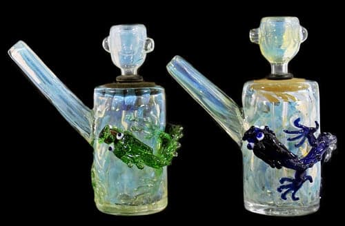 4" Animal Worked Fuming Jar Bubbler
