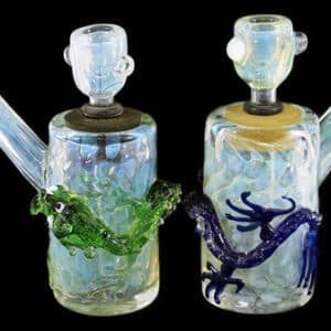 4" Animal Worked Fuming Jar Bubbler