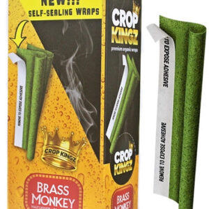 Crop Kingz Premium Hemp Wraps - Brass Monkey