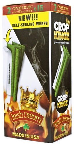 Crop Kingz Premium Hemp Wraps - Irish Cream