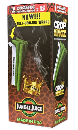 Crop Kingz Premium Hemp Wraps - Jungle Juice