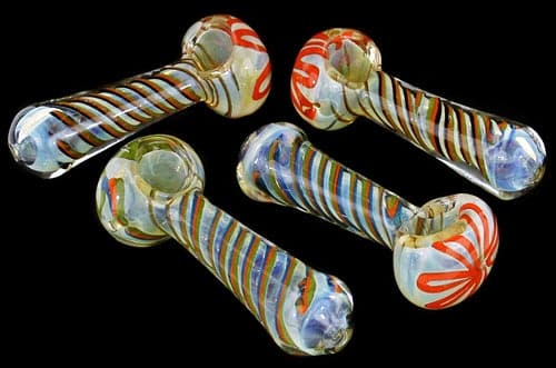 4ct 5" Cyclone Art Fuming Hand Pipe