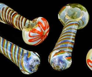 4ct 5" Cyclone Art Fuming Hand Pipe