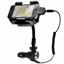 Flex Mount Universal Car Holder And Charger With USB