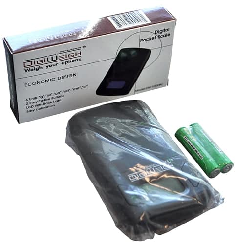 DigiWeigh 1000g x 0.1g Economic Mini Pocket Scale