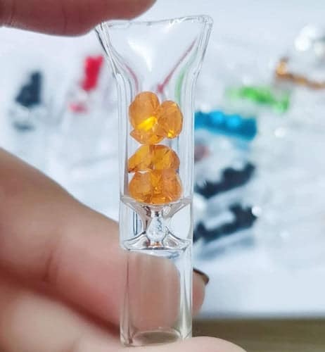 Diamond Glass Filter Tips with Inside Gems 48pk - Image 5