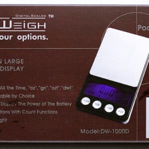 DigiWeigh 1000G x 0.1G Pocket Scale DW-1000D