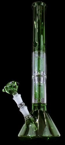 20" Double Tree Perk Beaker Water Pipe