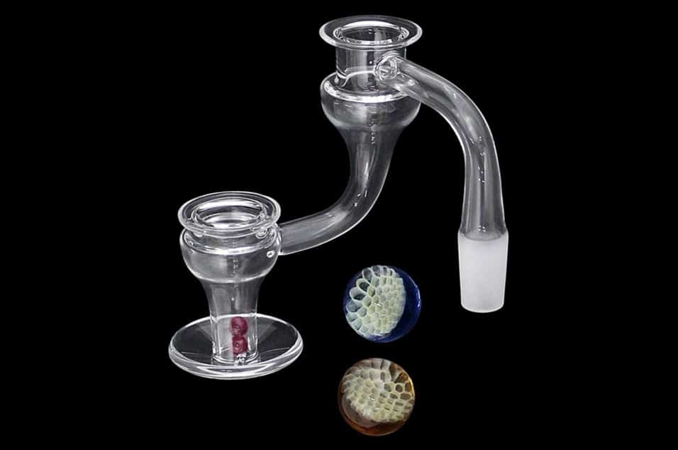 Double Decker Spinner Banger w/ Marble and Pearl Set