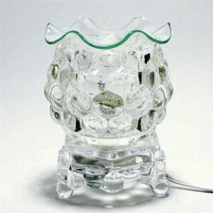 Electric Glass Oil Warmer Clear E-302CL