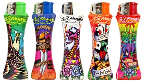 Ed Hardy Curve Refillable Lighters EH-LT-166