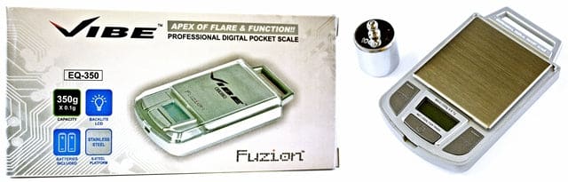Fuzion Vibe 350gx0.1g Professional Digital Scale EQ-350