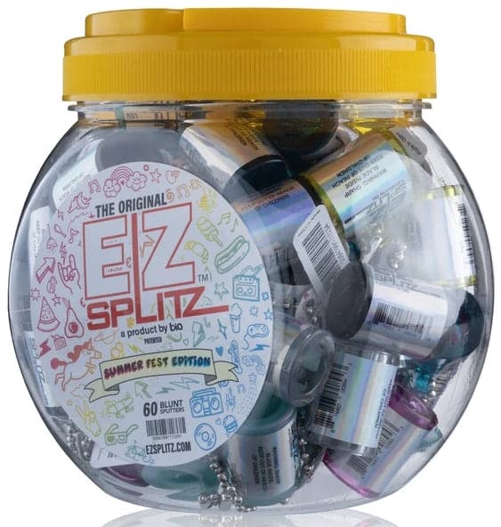 EZ Splitz Cigarillo Blunt Splitter 60pk - Summer Fest Edition