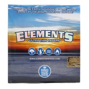 Elements Rolling Paper - King Size Wide