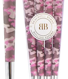 Beautiful Burns 8pk Pre-Rolled 98mm Designer Cones - Glamoflauge
