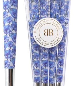 Beautiful Burns 8pk Pre-Rolled 98mm Designer Cones - Himalayan Blue