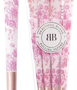 Beautiful Burns 8pk Pre-Rolled 98mm Designer Cones - La Vie En Rose