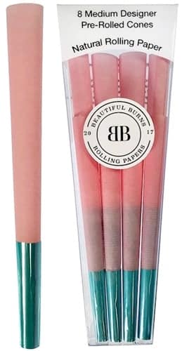 Beautiful Burns 8pk Pre-Rolled 98mm Designer Cones - South Beach