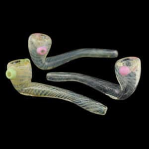 4ct 5" Essential Fuming Spiral Art Sherlock Hand Pipe