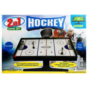 2-in-1 Soccer and Hockey Magnetic Game Set