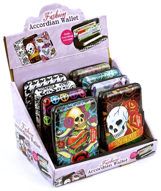8ct Fashion Accordian Wallet