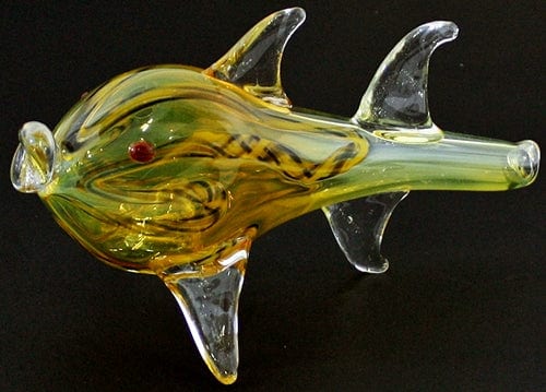 5.5" Fish Fuming Animal Pipe