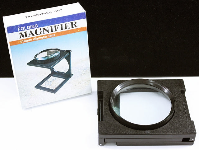 BUY 1 GET 1 FREE Folding Magnifier 110mm Magnifying Glass
